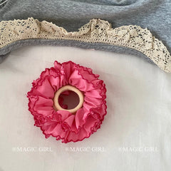 Solid Color Fashion Minimalistic Scrunchies for Girls Elegant Sweet Cute Hair Ties for Women Ladies Hair Accessories in Stock
