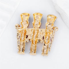 Fashion Carnival Sweet Brooches for Girls Trendy Glamorous Charms Pins Jewelry for Women Ladies Female Accessories Wholesale