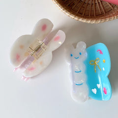 Fashion Cute Sweet Butterfly Hair Claw Clips for Girls Terndy Elegant Acetate Haarspange for Women Ladies Hair Accessories
