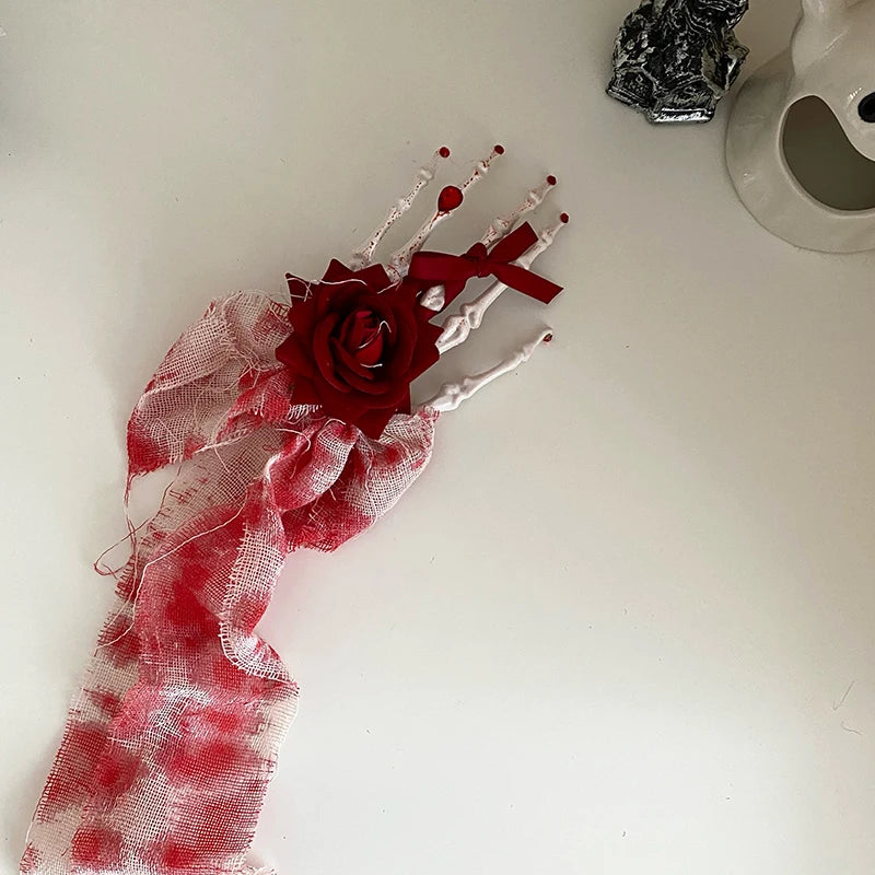 Women 2025 Halloween Festival New Design Hair Clips Fashion Scary High Quality Customized Bulk Order in Stock Hairpins Accessory