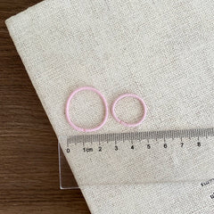 Sweet Cute Simple Minimalistic Scrunchies High Elastic Fashion Hair Ties for Kids Durable Accessory Stock