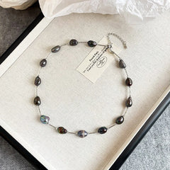 Fashion Pearl Elegant Sweet Necklaces for Girls Minimalistic Simple Designable Jewelry for Women Ladies Bulk Wholesale Low MOQ
