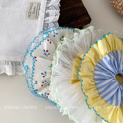 Women Hair Ties Fabric Durable Elastic Customized in Stock Scrunchies Girly Aesthetic Stunning Hair Accessories for Daily Use