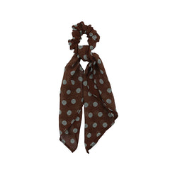 Fashion Elegant Bowknot Dot Scrunchies for Girls Stylish Vintage Graceful Hair Ties for Women Ladies Hair Accessories Trendy