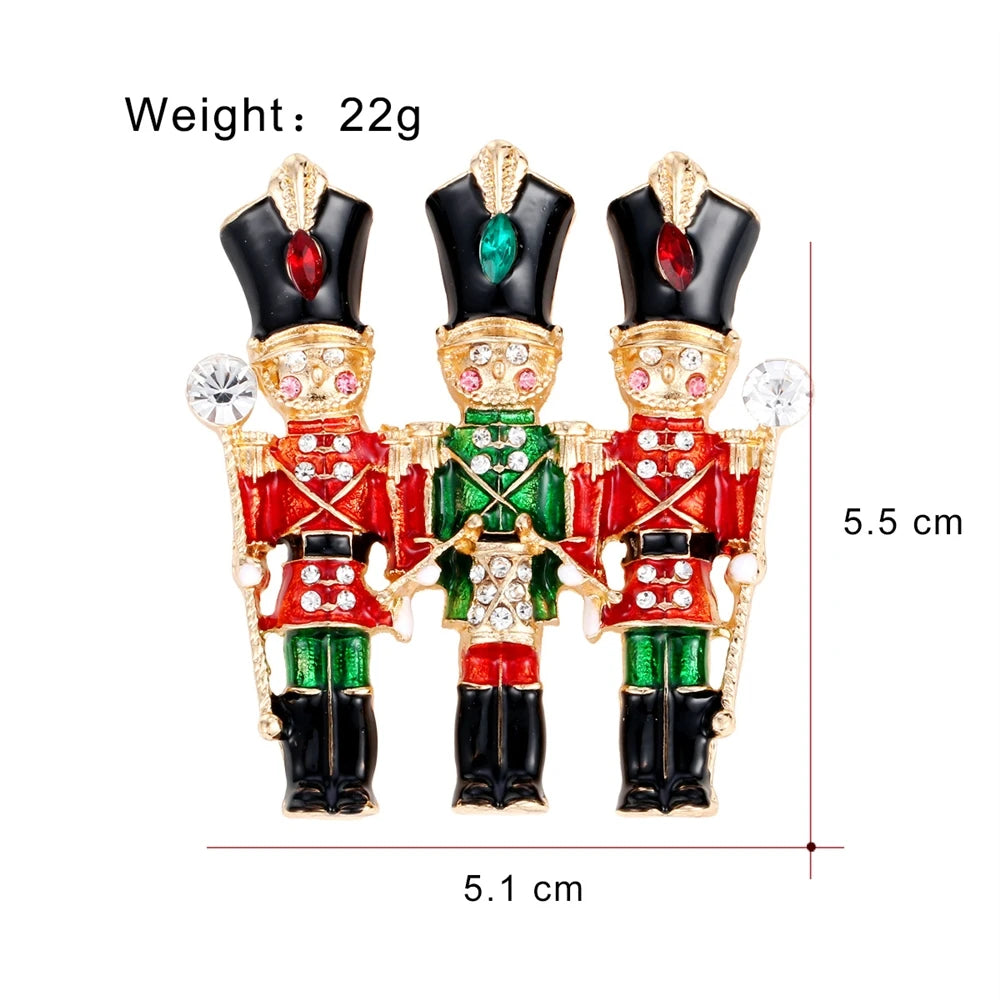 Fashion Carnival Sweet Brooches for Girls Trendy Glamorous Charms Pins Jewelry for Women Ladies Female Accessories Wholesale