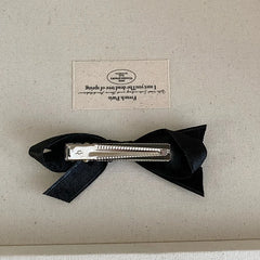 Ladies Solid Color Simple Small Alligator Clips Fashion Vintage Elegant Chic Customized in Stock Hair Clips Accessory for Causal