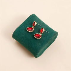 Fashion Stylish Trendy Glitter Minimalistic Drop Earrings for Girls Sweet Glitter Jewellry for Women Ladies Accessories Chic