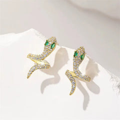 Women Snake Gourd Cherry Shape New Design Small Mini Stud Earring Cute Lovely Fashion Wholesale Jewelry Accessories for Street