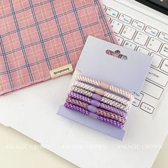 High Quality Elastic Scrunchies for Women and Girls Minimalist Hair Ties in Multiple Colors Casual Hair Accessories