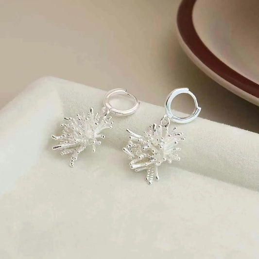 Ladies Heart Square Shape Rhinestone Decorative Medium New Design Drop Earring Fashion Sparking Bulk Jewelry Accessory for Daily