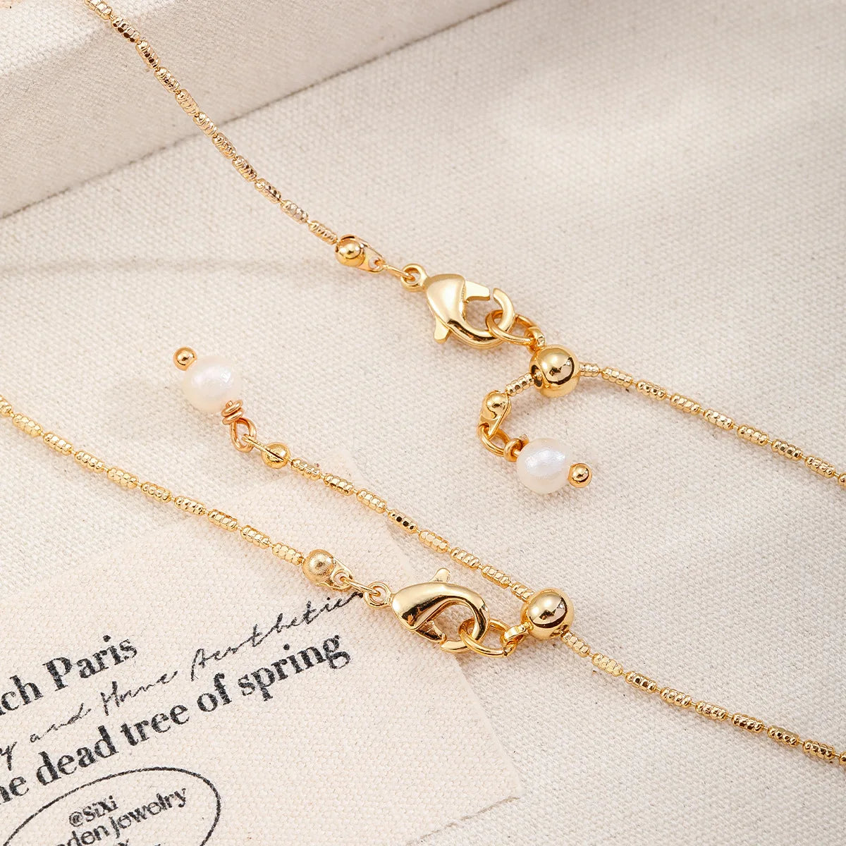 Female Hand-Painted Drip Glaze Freshwater Pearl 18k Gold-plated Pendant Necklace Elegant Fashion in Stock Jewelry for Women