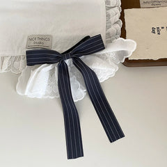 Women 2025 New Design Bowknot Ribbon Simple Alligator Clips Elegant Fashion Bulk Order in Stock Hairpins Accessories for Daily