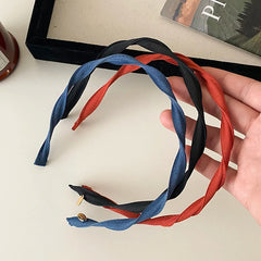 2025 Hot Sale Solid Color Thin Fashion Trendy Head Band for Girls Classic Stylish Hair Band for Women Ladies Hair Accessories
