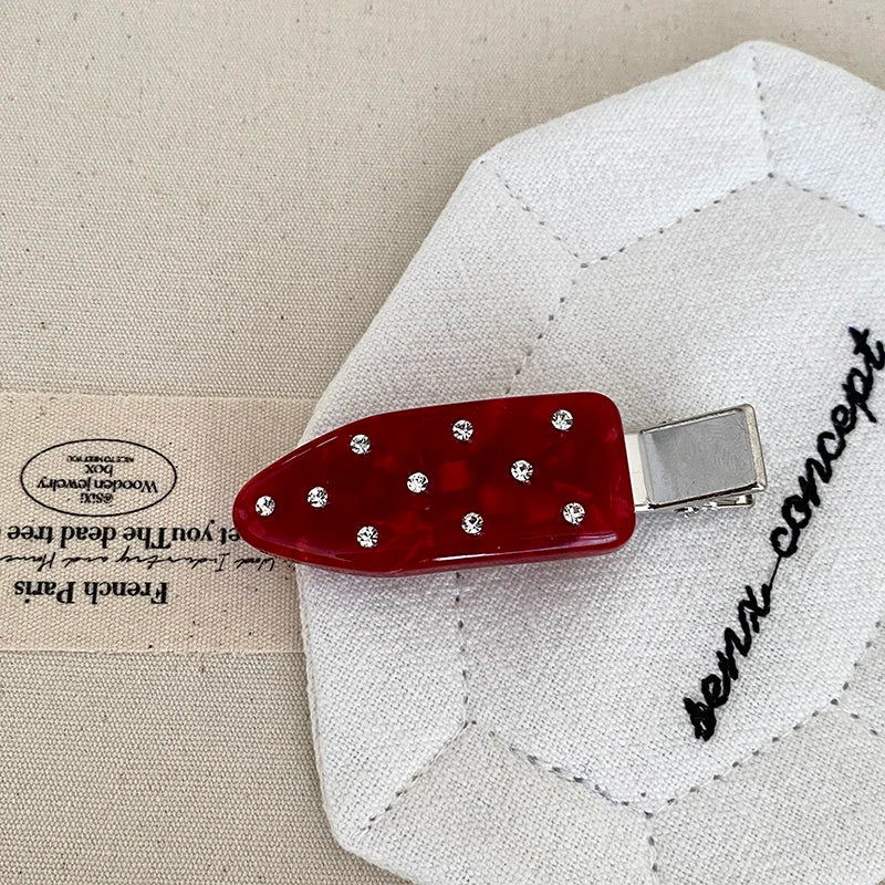 Girls High Quality Lightweight Simple Alligator Clips Glitter Sparking Elegant Chic Wholesale in Stock Hairpins Accessories