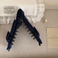 Girls Solid Colored High Quality Banana Clips Trendy Graceful Customized Bulk Order Hairpins Accessory for Female Causal Office