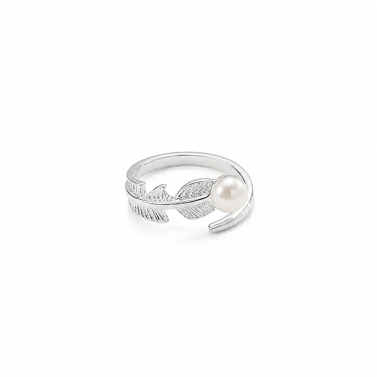 Female White K 18k Gold-plated Freshwater Pearl Rings Fashion Simple Charms Mixed Order Accepted in Stock Jewelry for Women