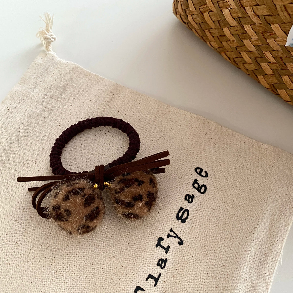 Fashion Trendy Bowknot Leopard Print Scrunchies for Baby Girls Cute Hair Ties for Kids Child Hair Accessories Chinese Supplier