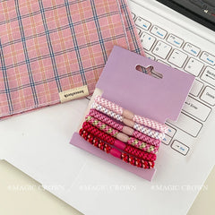 High Quality Elastic Scrunchies for Women and Girls Minimalist Hair Ties in Multiple Colors Casual Hair Accessories