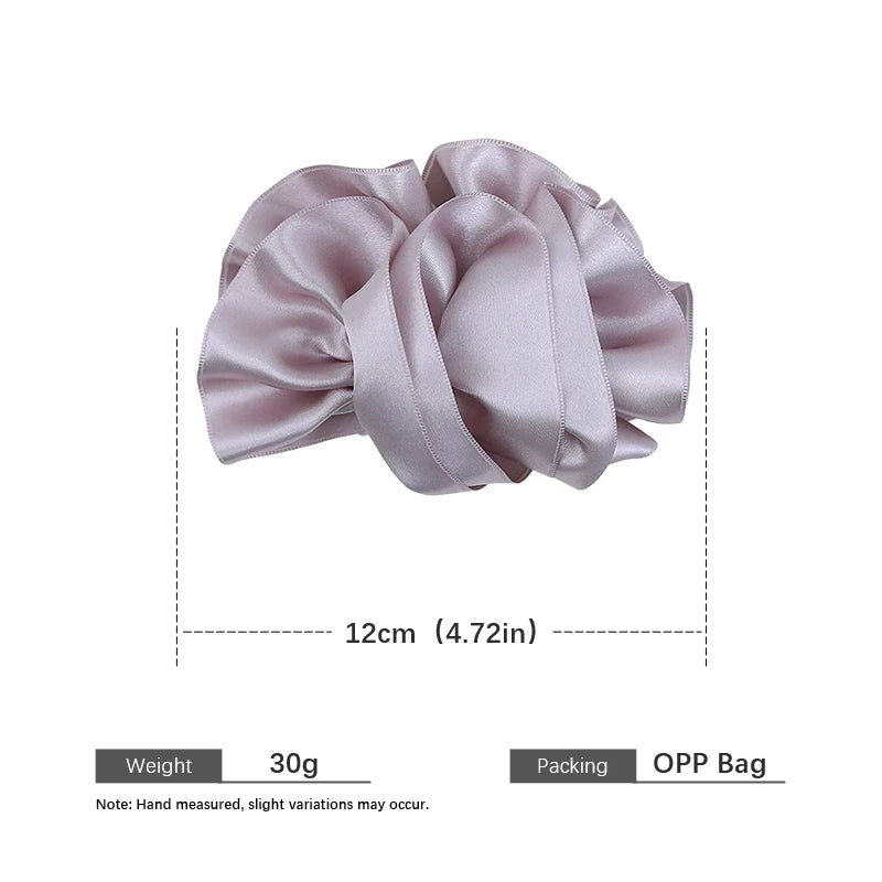 Sweet Dress Multi Layer Hair Clips for Girls Lustrous Elegant Luxury Cute Banana Clips for Women Ladies Hair Accessories Chic