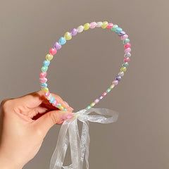 Fashion Trendy Sweet Cute Flower Head Band for Girls Princess Elegant Graceful Hair Band for Women Ladies Hair Accessories