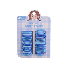 Minimalistic Solid Color High Elastic Durable Scrunchies for Baby Girls Fashion Sweet Hair Ties for Kids Child Hair Accessories