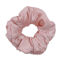 Classic Solid Color Simple Minimalistic Scrunchies for Girls Lustrous Hair Ties for Women Ladies Hair Accessories Decoratives