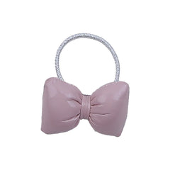 Simple Minimalistic Bowknot Scrunchies for Baby Girls Cute Sweet Kawaii Hair Ties for Kids Children Hair Accessories in Stock