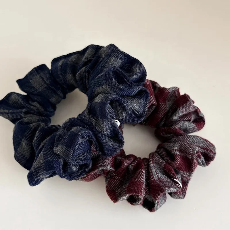 Fashion Simple Minimalistic PU Scrunchies for Girls Sweet Elegant Hair Ties for Women Ladies Hair Accessories Chinese Supplier