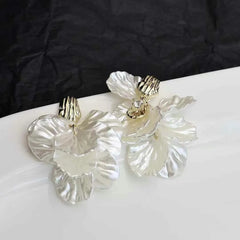 Female Flower Butterfly Square Shape Rhinestone Drop Earring Glitter Sparking Fashion Charms Bulk Jewelry Accessories for Daily