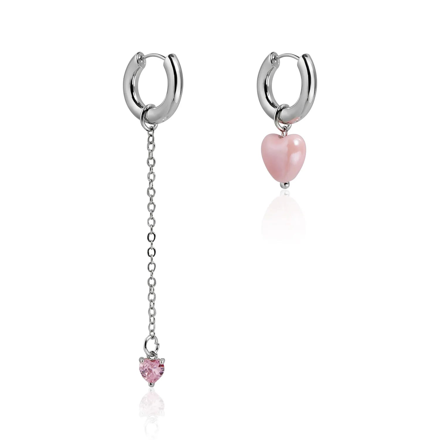 Fashion Sweet Heart Irregular Drop Earrings for Girls Elegant Trendy Jewellry for Women Ladies Accessories Chinese Supplier