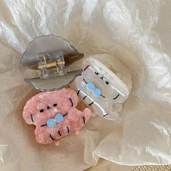 Brand New Cute Dog Shaped Hair Claw Clips for Girls Kids Acetate Bowknot Sweet Fashion Haarspange for Women Hair Accessories