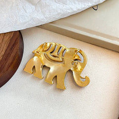 Fashion Copper Crystal Rhinestone Animals Elegant Brooches for Girls 18K Gold Plated Jewelry for Women Ladies Wholesale Bulk