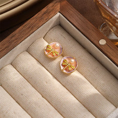 Fashion Copper 18K Gold Plated Stud Earrings for Girls S925 Silver Jewelry for Women Ladies Wholesale China Manufacturer Bulk