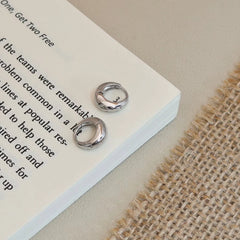 Women Hot Sale Mini Hoop Earring Fashion Charms Dainty Luxurious High Quality Bulk Jewelry Accessories for Female Daily Office
