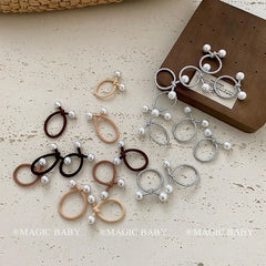 Simple Minimalistic Fashion Scrunchies for Baby Girls Cute Sweet High Elastic Hair Ties for Kids Children Hair Accessories Chic