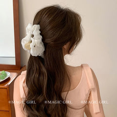 Brand New Elegant Solid Color Hair Claw Clips for Girls Ladies-Simple Classic Minimalistic Hair Accessories Sweet for Daily Use