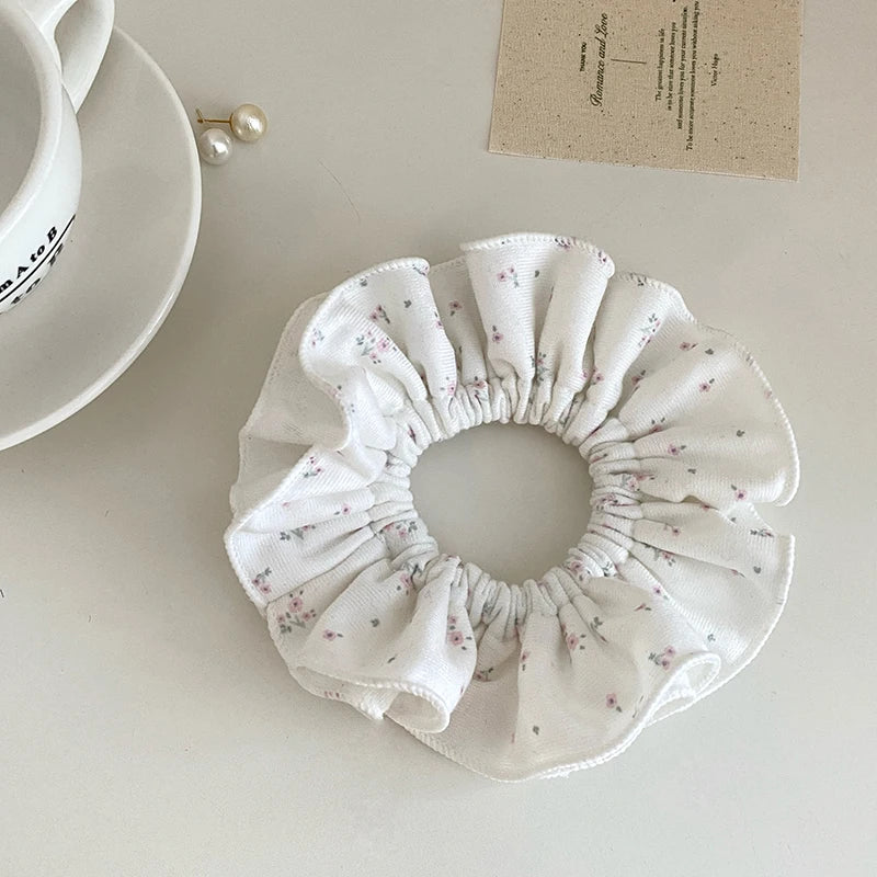 Fashion Cute Animals Solid Color Scrunchies for Girls Simple Elegant Graceful Hair Ties for Women Lady Hair Accessories in Stock