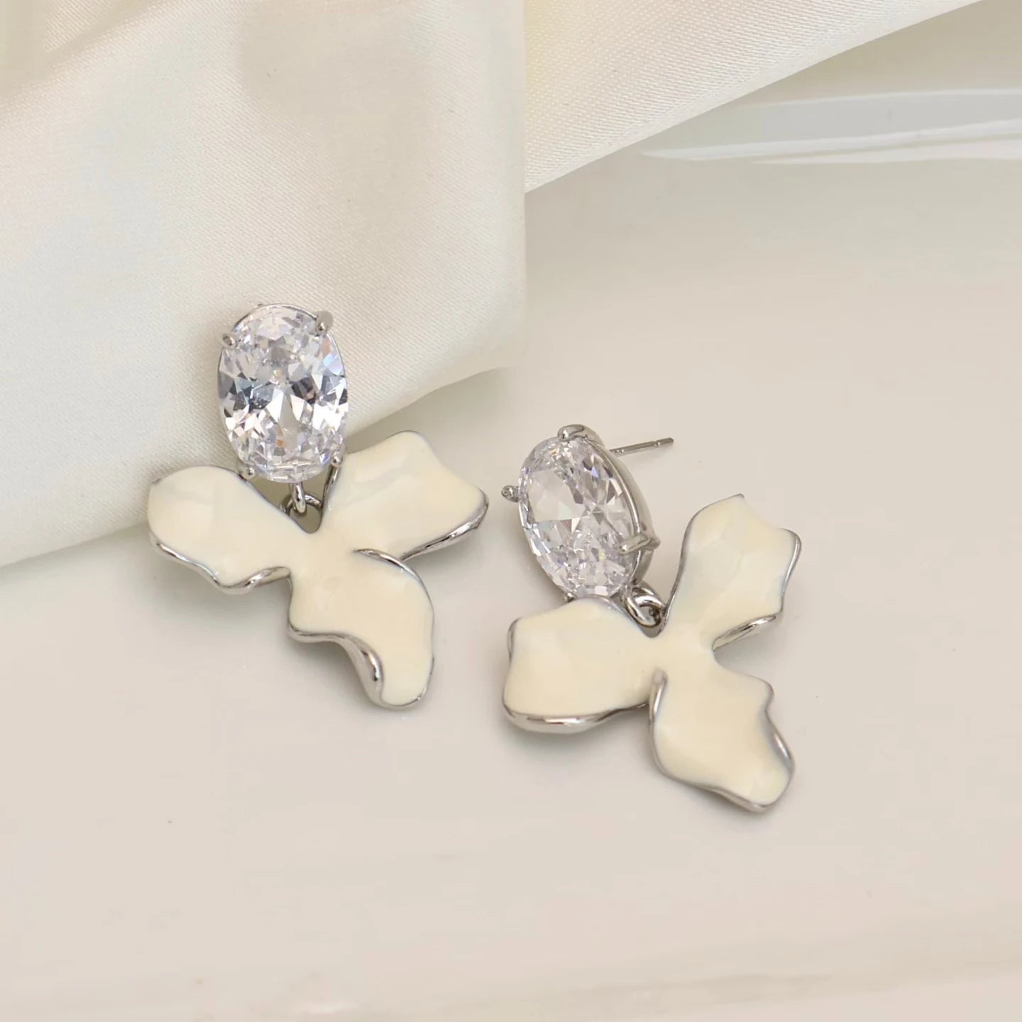 Women Creative Design Irregular Shape Medium Drop Earring Fashion Elegant Luxurious Wholesale Jewelry Accessories for Holiday