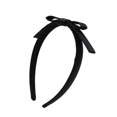 Classic Solid Color Bowknot Head Band for Girls Fashion Sweet Trendy Cute Elegant Hair Band for Women Ladies Hair Accessories
