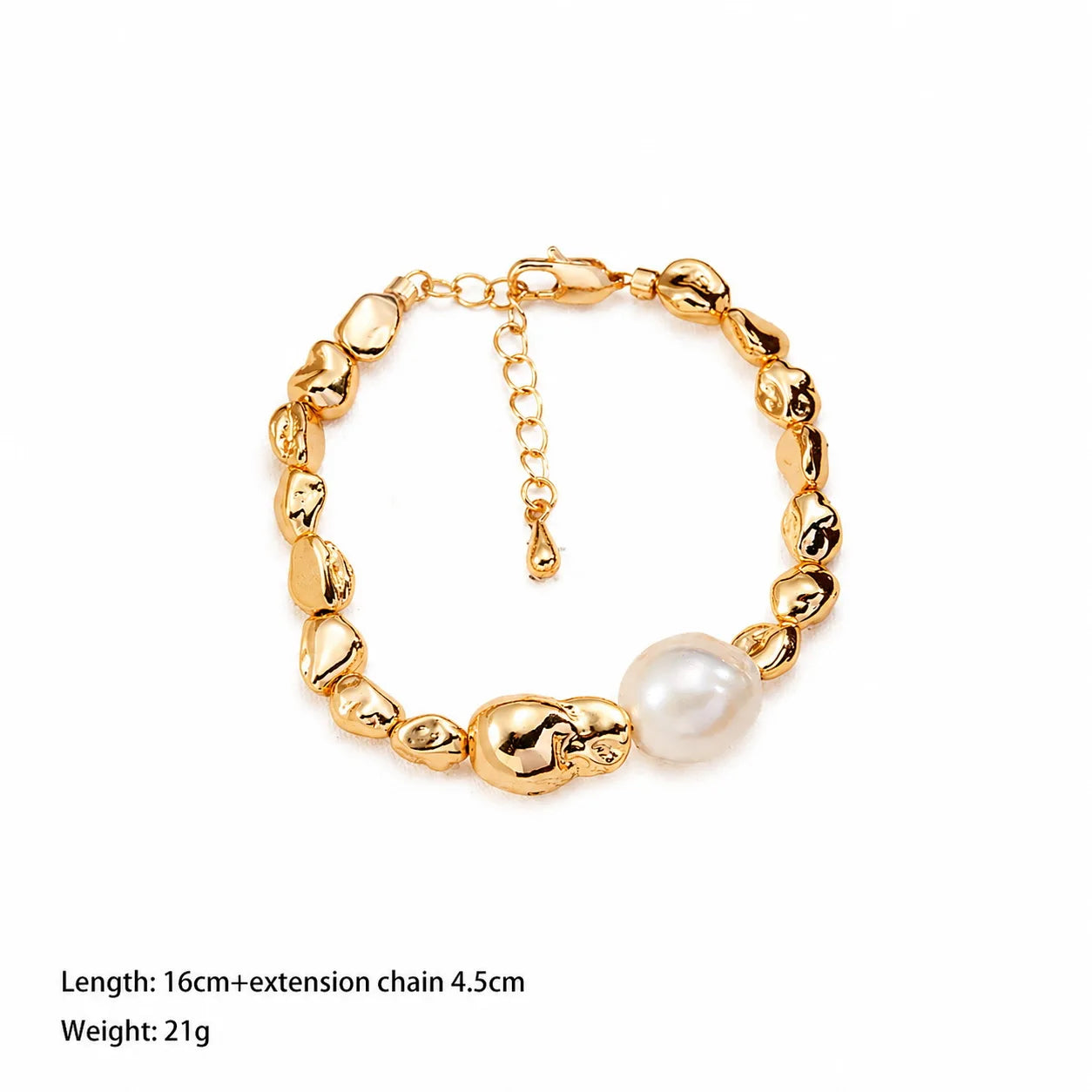 Fashion Turquoise Baroque Pearl Natural Stone Freshwater Pearl Bracelets for Girls Vintage Jewelry for Women Ladies Wholesale