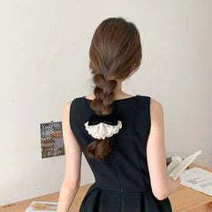 Fashion Sweet Elegant Bowknot Dress Hair Clips for Girls French Style Graceful Barrettes for Women Ladies Hair Accessories