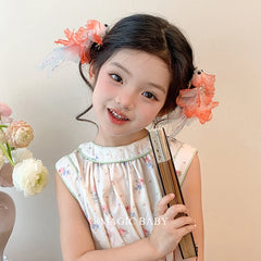 Fashion Koi Fish Glitter Luxurious Hair Clips for Baby Girls Cute Sweet Festival Alligators for Kids Children Hair Accessories
