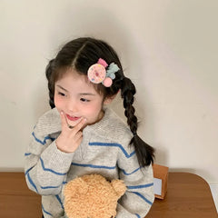 Fashion Sweet Cute Candy Doughnut Hair Clips for Baby Girls Kawaii Trendy Alligators for Children Kids Hair Accessories in Stock