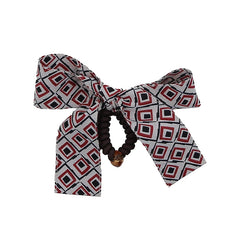 Classic High Elastic Bowknot Scrunchies for Girls Elegant Fashion Trendy Hair Ties for Women Ladies Geometric Hair Accessories