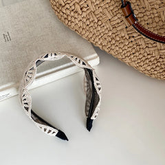 Elegant French Style Solid Color Head Band for Girls Fashion Simple Hair Band for Women Ladies Hair Accessories Decorative