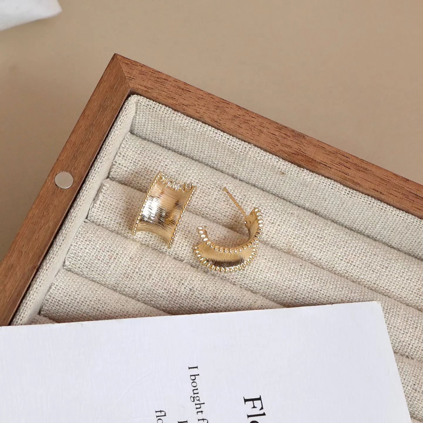 Female Heart Circle Flower Decorative Small Hoop Drop Earring Fashion Sequined Charms Luxurious Wholesale Jewelry Accessories