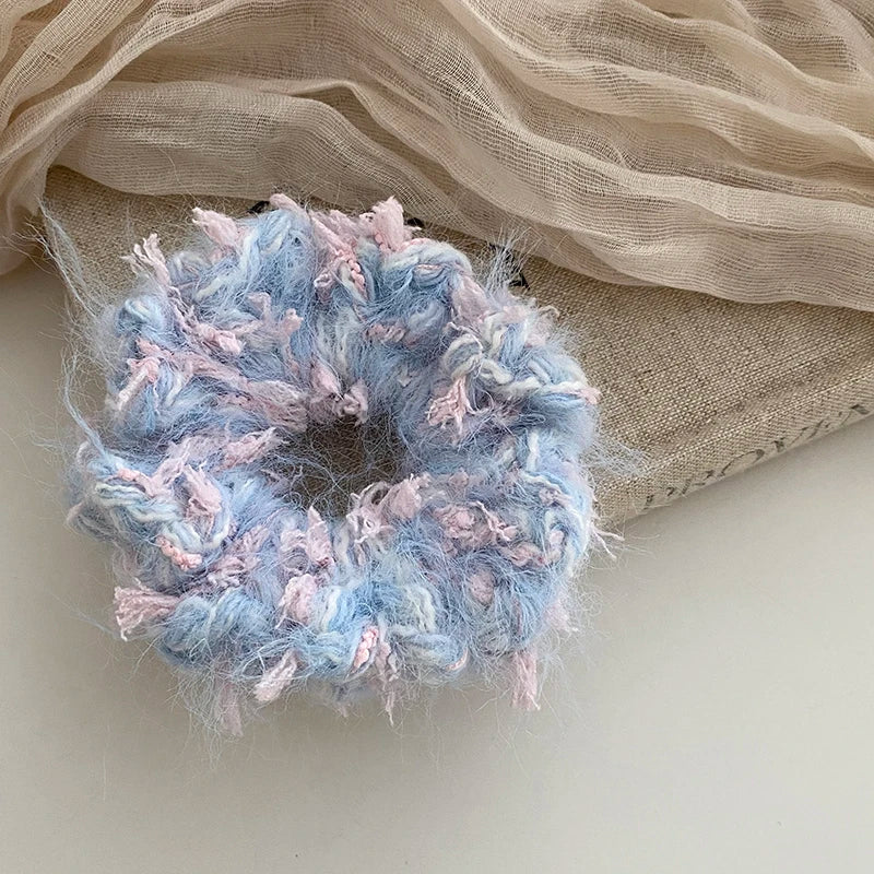 Fashion Trendy Stylish Minimalistic Scrunchies for Girls Sweet Elegant Hair Ties for Women Ladies Hair Accessories in Stock