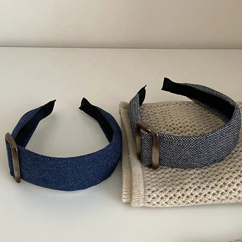 Trendy Elegant Sweet Wide Head Band for Girls Graceful French Style Hair Band for Women Ladies Hair Accessories in Stock Chic
