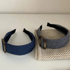 Trendy Elegant Sweet Wide Head Band for Girls Graceful French Style Hair Band for Women Ladies Hair Accessories in Stock Chic