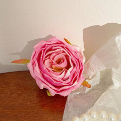 Fashionable Chic Hair Clips for Women Sweet Flower & Alligator Hair Accessories Elegant Alloy & Fabric for Girls & Ladies